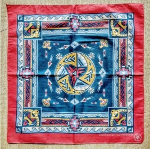 Bandana with Southwestern Motif